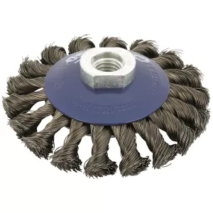 Cirkulärborste M14 100X13Mm Ståltråd 0,35Mm