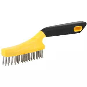 Stålborste 3-Rad Rostfri Ergo 0,35Mm