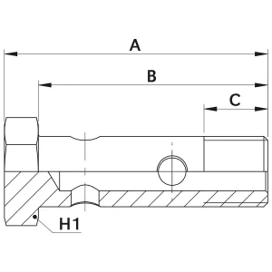 Dubbel Banjobult Bsp 1/2