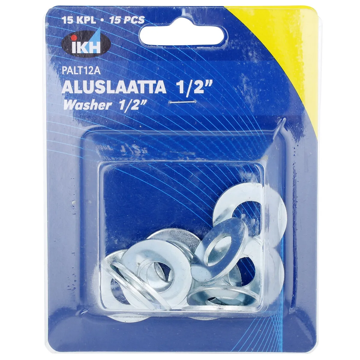 Planbrickor 1/2" 15St Förzinkad