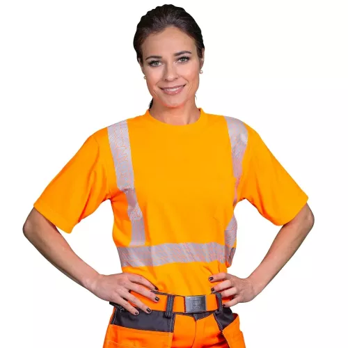 Varsel T-Shirt 2Xl Boori Fl.Orange Kl2 En20471