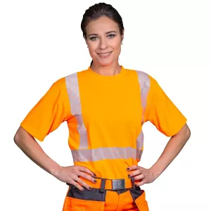 Varsel T-Shirt 4Xl Boori Fl.Orange Kl2 En20471