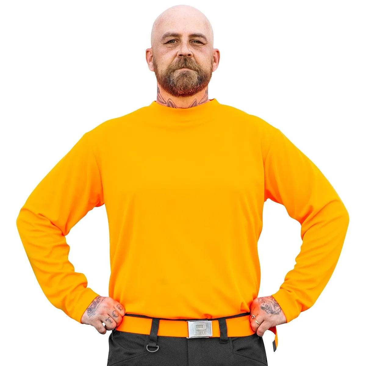 Skjorta L Fylliitti Fl.Orange