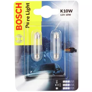 Glödlampa Bosch Sv8.5 43Mm 10W 12V (2 St)