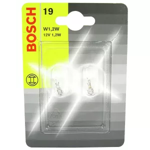 Glödlampa Bosch T5 1,2W 12V (2 St)