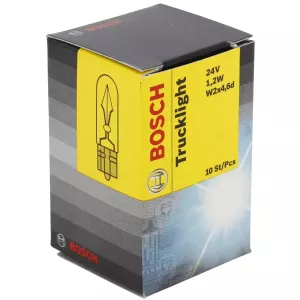 Glödlampa Bosch T5 1,2W 24V Glas Sockel