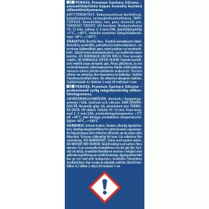 Sanitetssilikon 300Ml Vit Penosil Prof