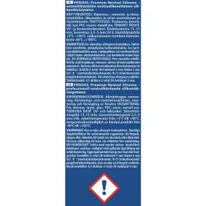 Silikon Neutral Klar 280Ml