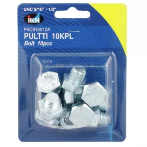 Bult Unc 9/16 X 1/2" 10St Förzinkad