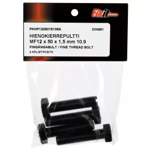 Bult M12X50X1,5 10.9 4St Fingänga Din961