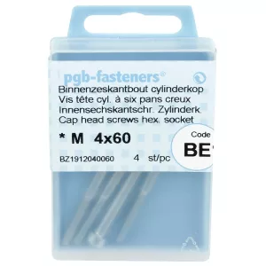 Insexskruv M4X60 8.8 4St Din912