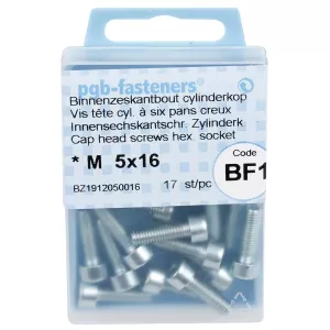 Insexskruv M5X16 8.8 17St Din912