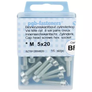 Insexskruv M5X20 8.8 16St Din912
