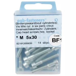 Insexskruv M5X30 8.8 14St Din912