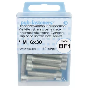 Insexskruv M6X30 8.8 12St Din912