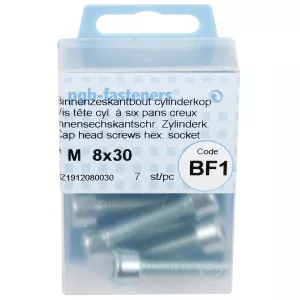 Insexskruv M8X30 8.8 7St Din912