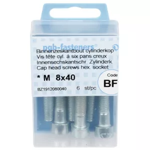 Insexskruv M8X40 8.8 6St Din912