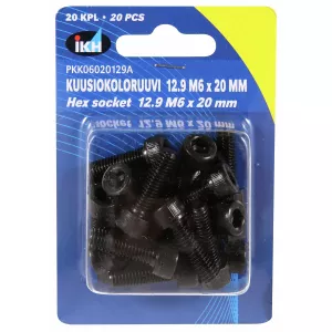 Insexskruv M6X20 12.9 20St Din912