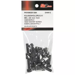 Insexskruv M6X20 12.9 20St Din912