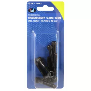 Insexskruv M6X40 12.9 10St Din912