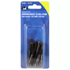 Insexskruv M6X45 12.9 10St Din912