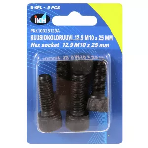 Insexskruv M10X25 12.9 5St Din912