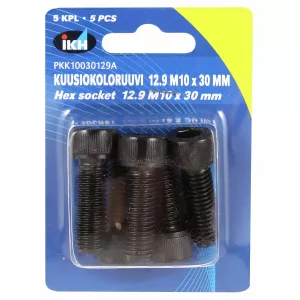 Insexskruv M10X30 12.9 5St Din912