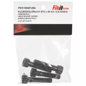 Insexskruv M10X45 12.9 4St Din912