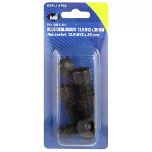 Insexskruv M12X35 12.9 5St Din912