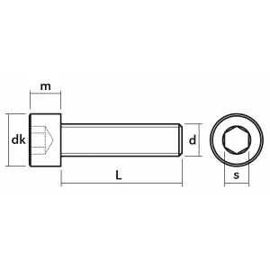 Insexskruv M14X50 12.9 4St Din912