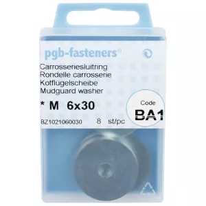 Planbricka M6X30 8St Hv100 Bred Zink