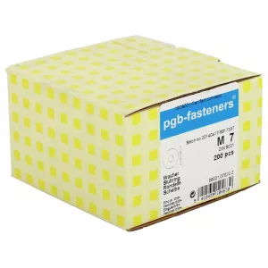 Planbricka M7 200St Din9021 Förzinkad