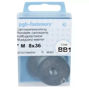 Planbricka M8X36 8Pc Hv100 Bred Zink