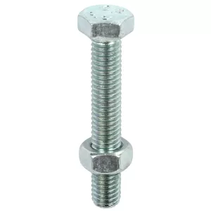 Bult M4X16 8.8 12St Din933 + Mutter M4 Din934