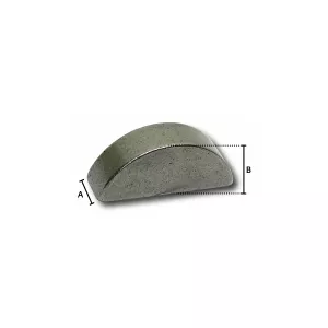 Kil Halvmåne 4X6,5Mm 10St