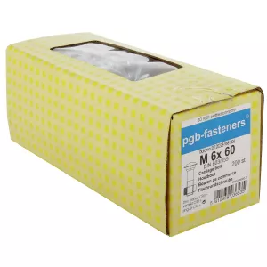 Vagnsbult M6X60 4.8 200St Din603