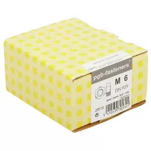 Svetsmutter M6 200St Din929 Sexkant