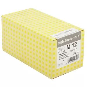 Svetsmutter M12 200St Din929 Sexkant