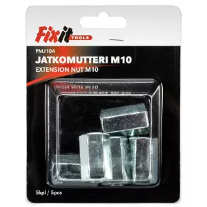 Förlängningsmutter M10 5St Din6334