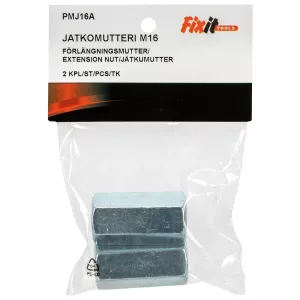 Förlängningsmutter M16 2St Din6334