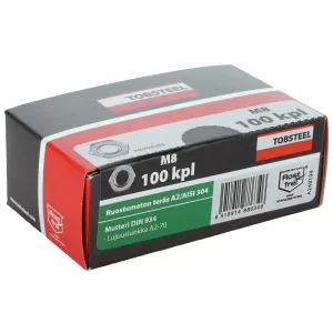 Mutter M8 Rf A2-70 100St Din934