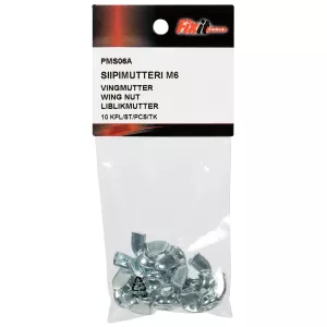 Vingmutter M6 10St Din315