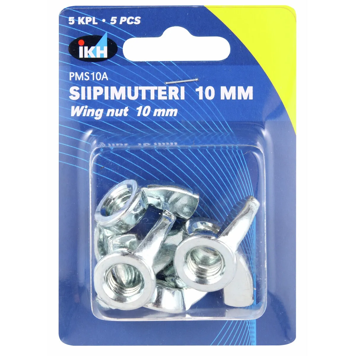 Vingmutter M10 5St Din315