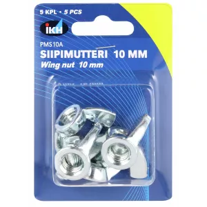 Vingmutter M10 5St Din315