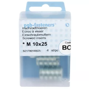 Rampamuff (Inn./Yttre) M10X18,5X25Mm 4St 7965A