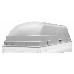 Släpvagnskåpa 403X176X103 Grå Jaxal (Hdpe)