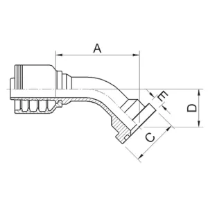 Pressnippel Cat-6000Psi 47,6Mm-1 45