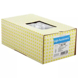 Fransk Träskruv 8X60 200St (3,86Kg/Pak) Din571