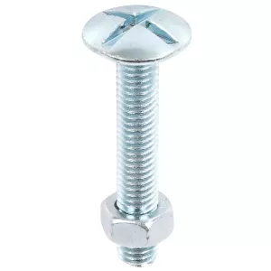 Spårskruv M5X20 16St Kullrigt