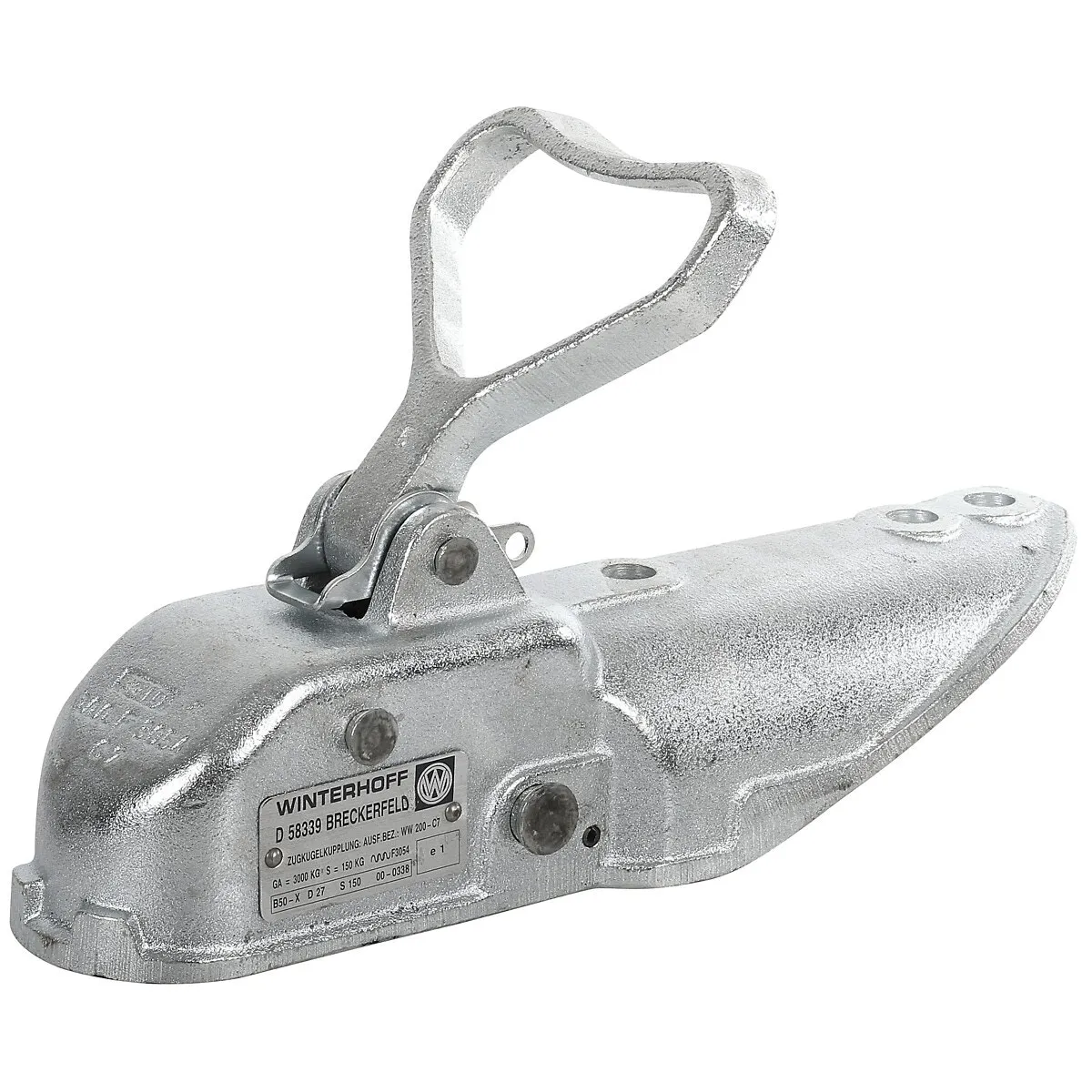 Kulkoppling 3000Kg 70Mm Rund